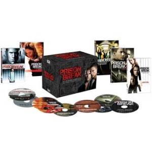 Box Prision Break 1ª a 4ª Temporadas 23 DVDs