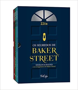 Livro Os segredos de Baker Street - Box com 3 Livros: Sherlock Holmes e os Irregulares de Baker Street 
