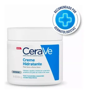 CeraVe Creme Hidratante, Sem Perfume, 454g