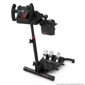 Suporte Para Volante Cockpit Simulador SR Extreme Simracing - Preto