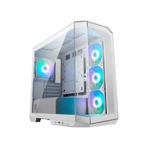 Gabinete Gamer MSI MAG Pano M100R PZ White Mini-Tower M-ATX Branco - 306-7G24W21-809