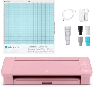 Equipamento para Recorte de Papeis Silhouette Cameo 4 (Rosa)