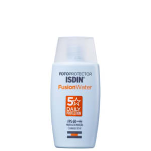 ISDIN Fotoprotector Fusion Water 5 Stars FPS 60 - Protetor Solar Facial 50ml - Magazine Ofertaesperta