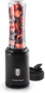 Liquidificador Individual Dois Copos Personal Blender 300W Hamilton Beach 127V