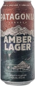 6 Unidades — Cerveja Patagonia Amber Lager 473ml