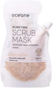 Máscara Facial Esfoliante de Aveia e Abacate - Purifying Scrub Mask 35ml