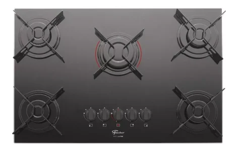 Fogão Cooktop a Gás Fischer Fit Line 26343-57174 127V/220V