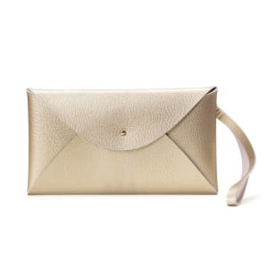 Necessaire Envelope Dourado Boticário