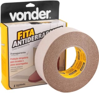 Fita Antiderrapante 50 Mm X 15 M Transparente - Vonder