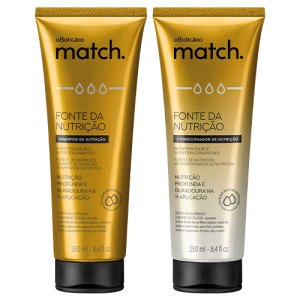 Combo Match Fonte da Nutrição: Shampoo + Condicionador