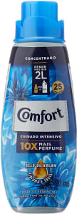 2 Unidades Amaciante Concentrado Comfort Cuidado Essencial 500ml (A embalagem pode variar)