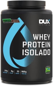 Whey Protein Isolado All Natural - 900g Chocolate - Dux Nutrition