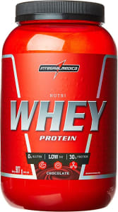 Nutri Whey Protein, IntegralMédica, Chocolate, 907g