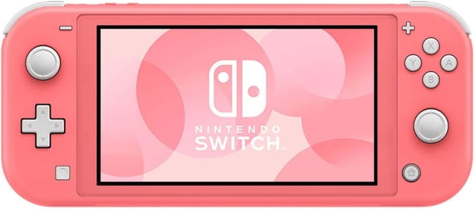 Nintendo Switch Lite, Tela de 5,5", 32GB, Bateria de até 7 horas (Coral)