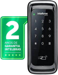 Fechadura Digital FR 210 Preto Intelbras