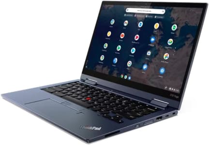 Notebook Lenovo ThinkPad C13 Yoga Chromebook R5 8GB 128GB SSD 13.3" FHD sem caneta (Azul)