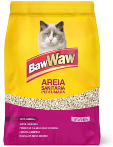 Areia Sanitária Para Gatos Baw Waw 4kg