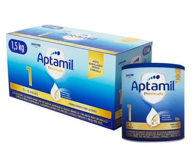 Fórmula Infantil Aptabox Premium 1 Sabor Original Aptamil 750g - 2 Unidades