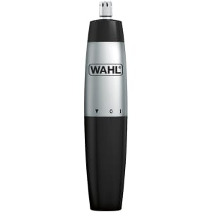 Aparador de Pêlos Nasal Wahl Trimmer Mini à Pilha - Preto e Prata