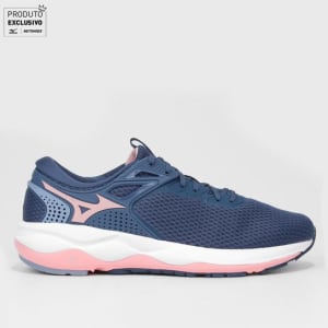 Tênis Mizuno Wave Titan 2 Feminino - Azul Escuro