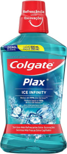 2 Unidades — Enxaguante Bucal Colgate Plax Ice Infinity - 500ml