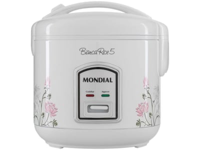 Panela de Arroz Elétrica Mondial Bianca Rice - NPE-05-5X 5 Xícaras 400W - Panela de Arroz Elétrica - Magazine OfertaespertaLogo LuLogo Magalu