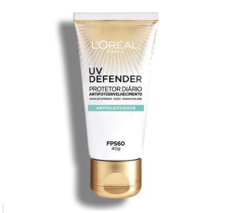 Protetor Solar Facial L'Oréal Paris Uv Defender Antioleosidade Fps60 40G