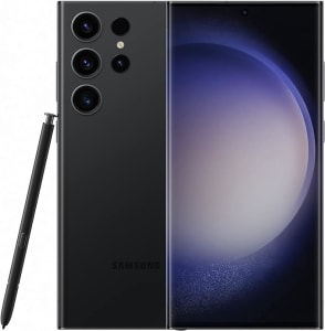 Samsung Galaxy S23 Ultra 5G 256GB Tela 6.8'' 12GB RAM IP68 Processador Qualcomm Snapdragon 8 Gen 2 Câmera Quádrupla de até 200MP + Selfie 12MP - Preto