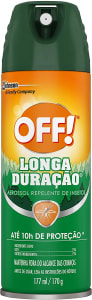 Repelente Off Longa Duração Aerossol 177ml