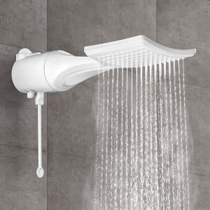  Chuveiro Loren Shower Eletrônico 7500w 220v~ LORENZETTI Branco 