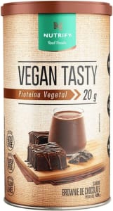 Nutrify Real Foods Proteína Vegana Vegan Tasty Brownie Nutrify 420G