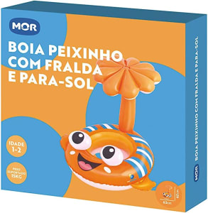 Boia Inflável Peixinho Fralda/Para-Sol Mor