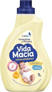 Casa Km Vida Macia - Amaciante Glicerina & Camomila, 1L