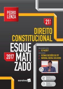 Direito Constitucional Esquematizado - 21ª Ed. 2017 (Cód: 9736157)