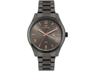 Relógio Masculino Technos Analógico Steel - 2115MRY/4C Grafite - Magazine Ofertaesperta