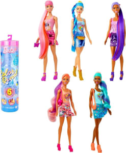 Barbie Color Reveal Boneca Looks Denim