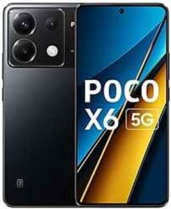 Smartphone Xiaomi Poco X6 5G 256GB / 12GB Ram Versão Global Preto [ Modelo 23122PCD1G ]