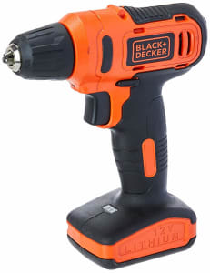 Parafusadeira/Furadeira LD12S 12V Lítio Ion com 13 Acessórios, Black+Decker