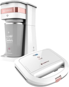 Kit Cadence Dream Rosé Gold - Cafeteira e Sanduicheira - 127V