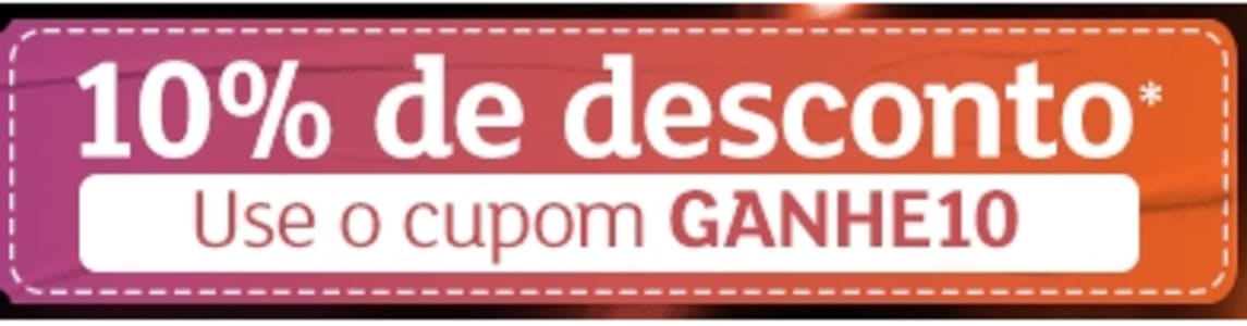 Seleção de Produtos com + 10% de Desconto do Cupom GANHEI10 na Shoptime!