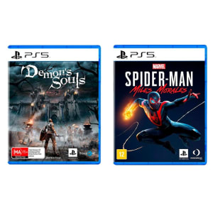 Kit Jogos Demon's Soul's + Jogo Marvel's Spider-Man: Miles Morales - PS5