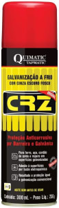 CRZ Galvanização A Frio Spray 300 ML Quimatic Tapmatic, Cinza Escuro Fosco