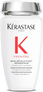 Kérastase Shampoo Première Bain Décalcifiant Réparateur, Todos os tipos de cabelos danificados, Reparador descalcificante, Neutraliza a quebra, Com Ác