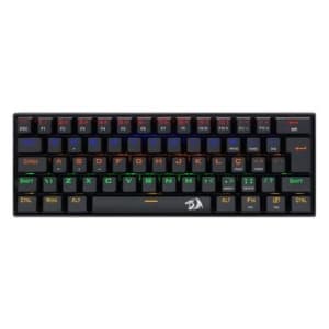 Teclado Mecânico Redragon Lakshmi Rainbow ABNT2 Compacto Switch - K606R