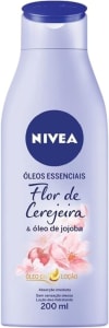 2 Unidades — NIVEA Loção Hidratante Óleos Essenciais Flor De Cerejeira & Óleo De Jojoba 200ml