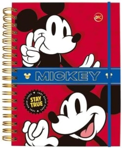 Caderno Smart Mickey Universitário 10 Matérias 80 Folhas