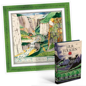 Livro - O Hobbit + Pôster