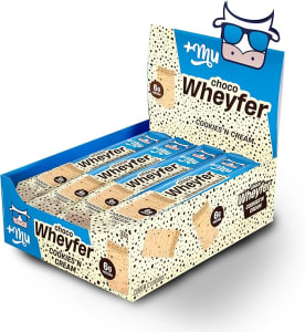 +Mu Chocowheyfer Proteico Sabor Cookies - Display com 12 unidades - 300g