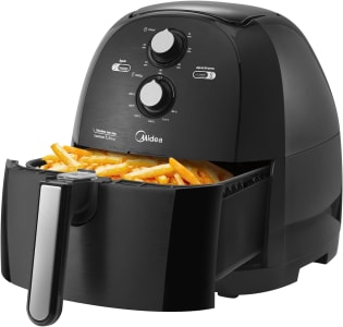 Fritadeira Airfryer Sem Óleo 5,3L,127V, 1700W Preto FRB50P, Midea