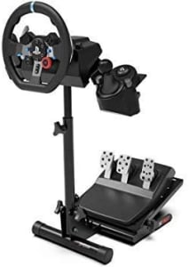 Extreme Simracing Spro Preto Spro - Suporte Para Volantes. Logitech, Fanatec E Thrustmaster